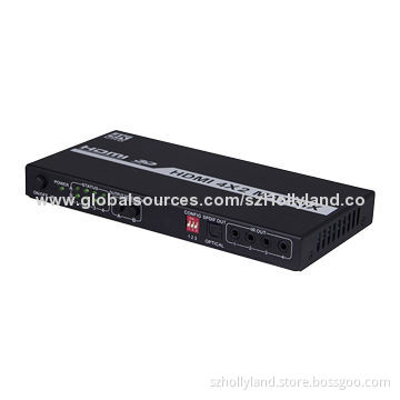 Full HDMI 1.4 4 x 2 Video Matrix with ARC Function